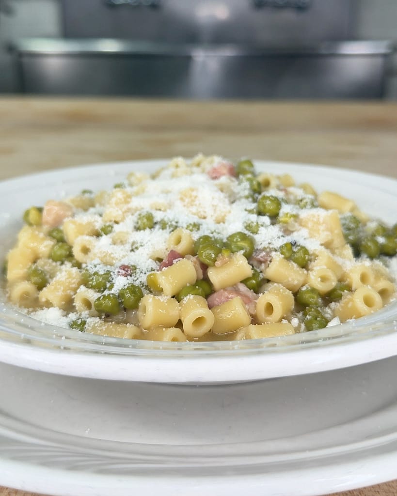 Pasta e Piselli – Italian pasta with peas